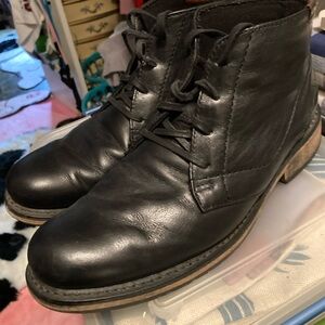 Harley Davidson boots.